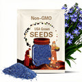 Blue Star Morning Glory Seeds 30+ Ipomea Tricolor Flower USA ANNUAL