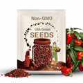 Red Lesya Paprika Pepper Seeds – Rare Heirloom, Cold-Tolerant Heart-Shaped Variety, Gift for Gardeners